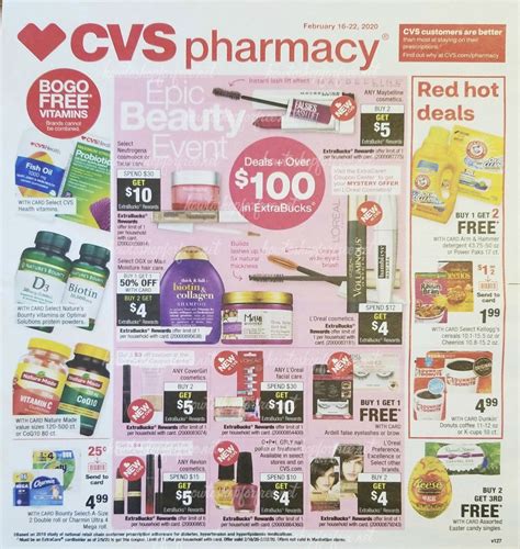 CVS Weekly Ad (1/29/23 - 2/4/23) Preview | Cvs, Find coupons, Cvs pharmacy