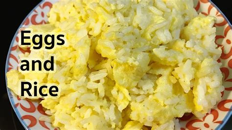 Breakfast Recipes Eggs And Rice Recipe Busy Mom Cooking