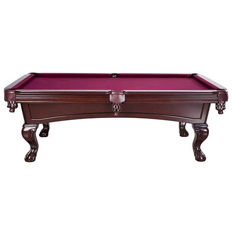 Augusta 8 Ft Non Slate Pool Table In Mahogany Pool Warehouse