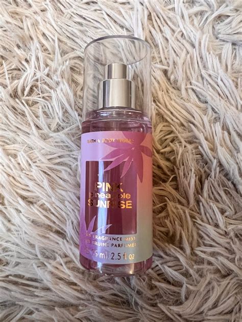Bath Body Works Bbw Mist Pink Pineapple Sunrise Beauty Personal Care Fragrance Deodorants