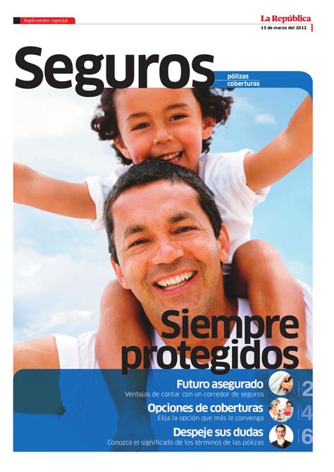 Suplemento Seguros By Grupo La República Publicaciones Issuu