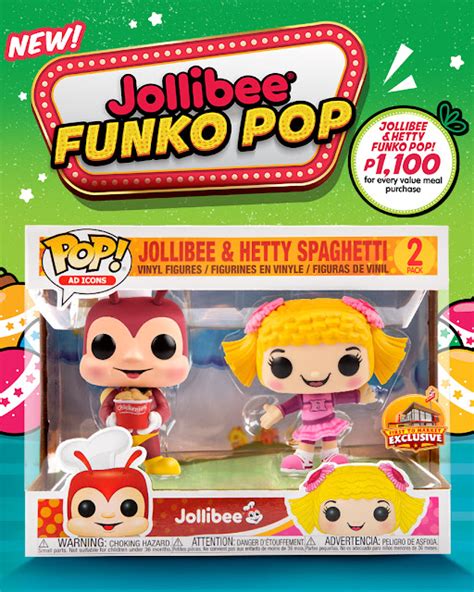 Funko Releases Limited Edition Jollibee Hetty Pop 2 Pack Mommys Mag