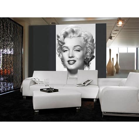 Bought to help decorate my daughters 30th marilyn monroe themed birthday party. Ideal Decor 100 in. x 72 in. Marilyn Monroe Wall Mural ...