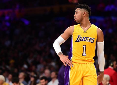 is shooting guard d angelo russell s last shot with lakers am 570 la sports