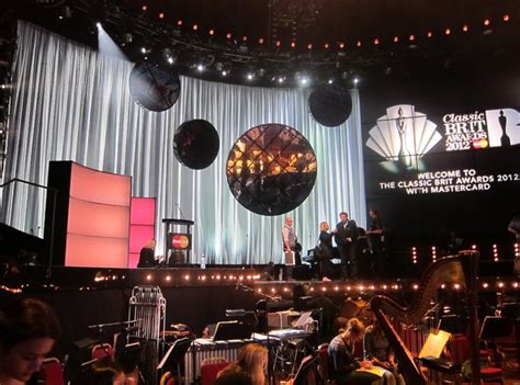 The Stage At The Classic Brit Awards 2012 Classic Brit Awards 2012