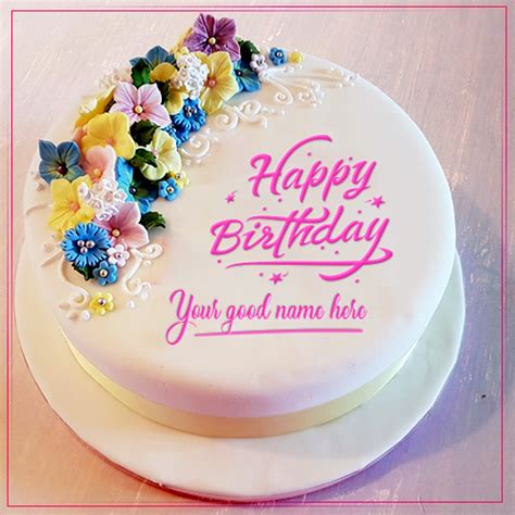 How to write names on beautiful birthday cakes online. 2021 Happy Birthday Cake Images With Name Pictures ...