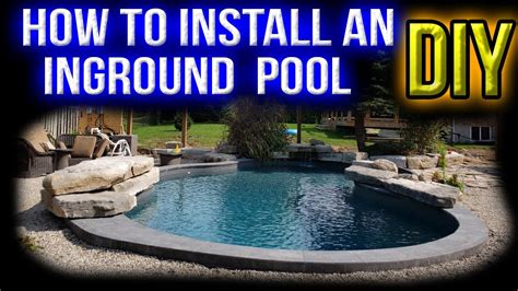 How To Install An Inground Pool Diy Inground Pool Install 2021 Pools