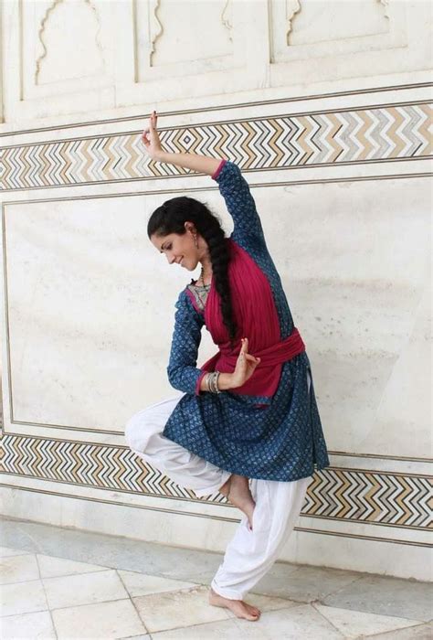 Visit To Taj Mahal Odissi Pose By Patricia Salgado