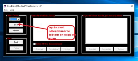 Shortcut virus remover is a portable utility that allows you to wipe the shortcut virus from your usb drive. TÉLÉCHARGER VIRUS SHORTCUT REMOVER GRATUITEMENT