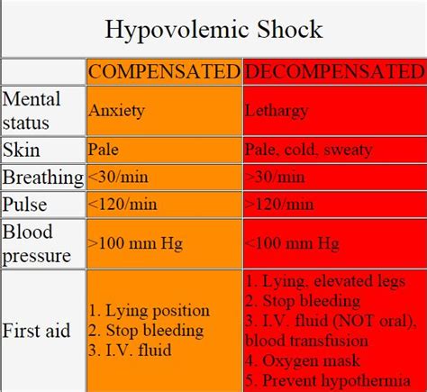 Nursing Case Study Hypovolemic Shock Assignment 1 For Medsurg