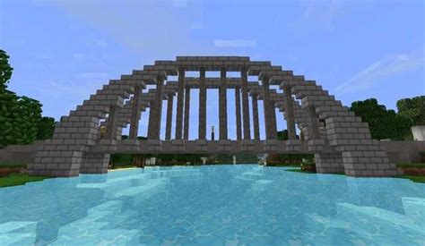 Minecraft Railroad Arch Bridge Minecraft Railroad Minecraft Bridges