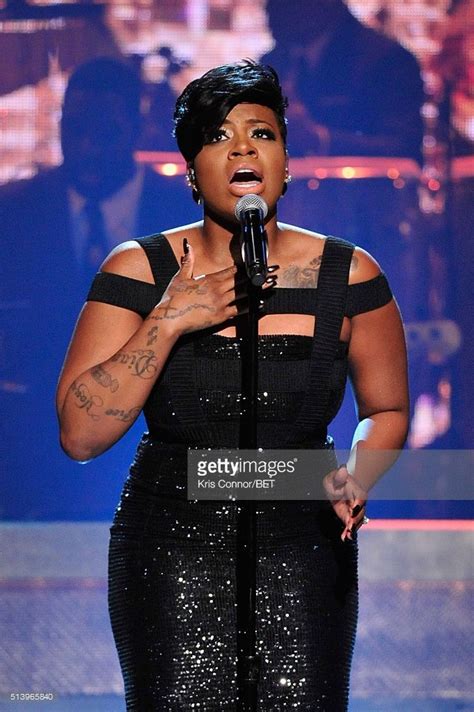 Recording Artist Fantasia Barrino Performs On Stage During The Bet