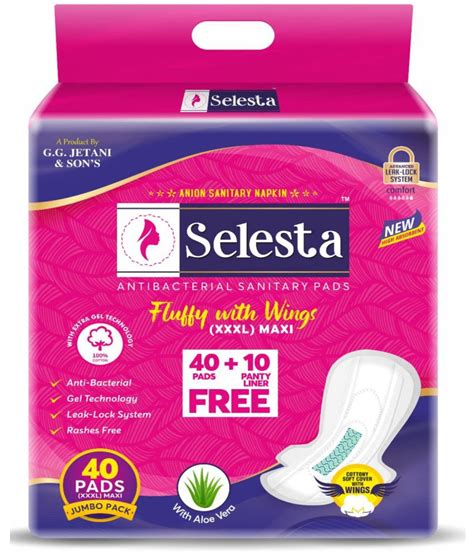 Selesta Xxl 40 Sanitary Pads Buy Selesta Xxl 40 Sanitary Pads At Best Prices In India Snapdeal
