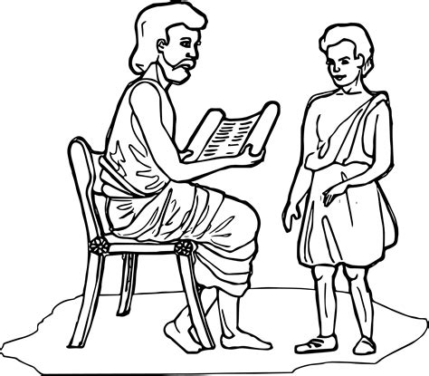 Ancient Roman Coloring Pages