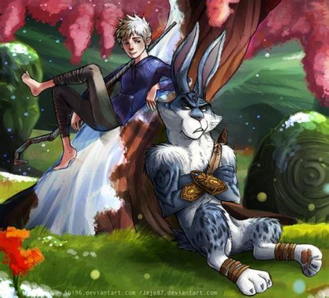 Fan Art Of Jack Frost And Bunnymund For Fans Of Rise Of The Guardians