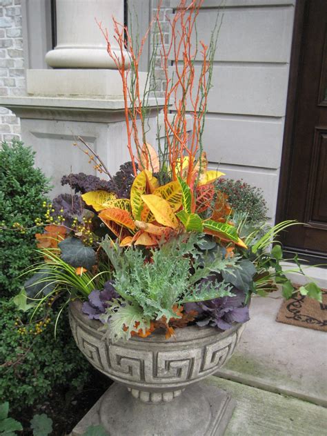 Fall Container Flower Ideas With Photos Container Flowers Container