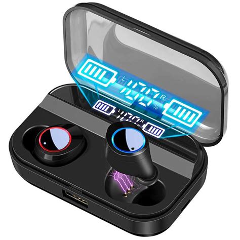 True Wireless Touch Control Earbuds Tws Bluetooth 50 Ipx7 Waterproof