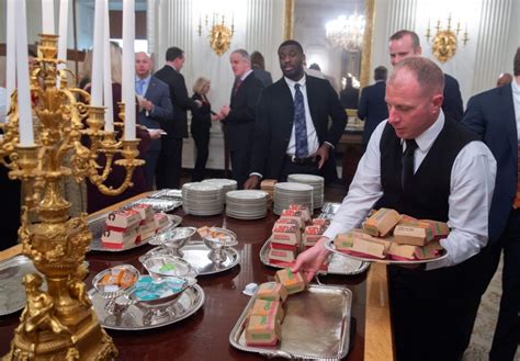 Donald Trump Serves Mcdonalds Feast After White House Chefs Walk Out
