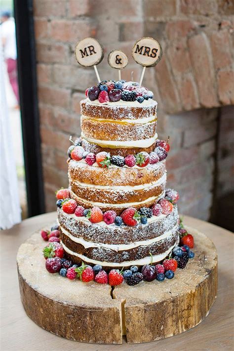 Totally Rustic Wedding Cakes Which Present A Variety Of