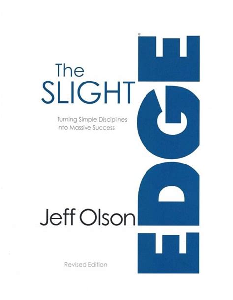 The Slight Edge Book Summary