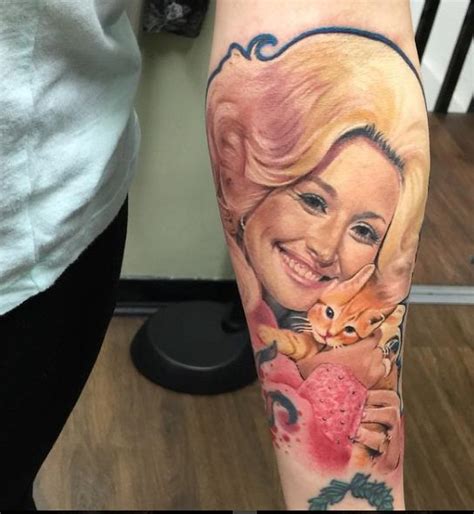 If you (like us) always pictured dolly parton to be the kind of cool aunt who would chastise your choice of body ink, well, you'd be wrong! 35 Amazing Dolly Parton Tattoos - NSF - Music Magazine
