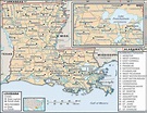 Map Of Louisiana Towns - Map Of Western Hemisphere