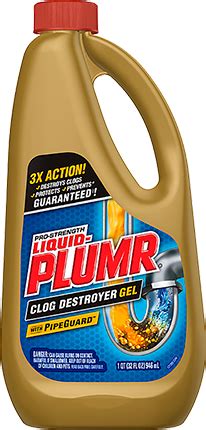 Snake Drain Cleaner Liquid Plumr Clog Destroyer Double Impact Snake Liquid Plumr