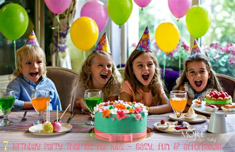 Fun And Inexpensive Theme Ideas For Kids Birthday Parties