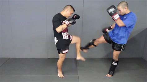 Leg Kick Defense Techniques Youtube