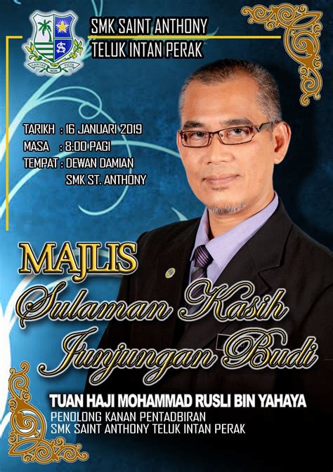 Lokasi di dalam gambar debah ya jak. MAJLIS PERSARAAN TUAN HAJI MOHAMMAD RUSLI BIN YAHAYA | SMK ...