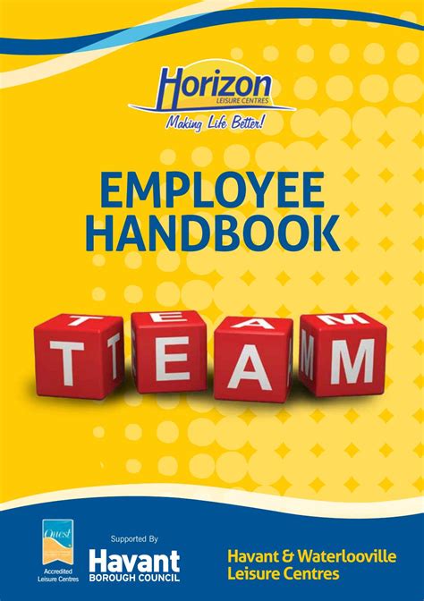 Horizon Leisure Centre Employee Handbook By Horizon Leisure Centre Issuu