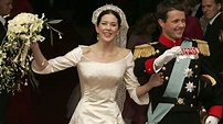 Crown Prince Frederik and Crown Princess Mary's stunning wedding day ...