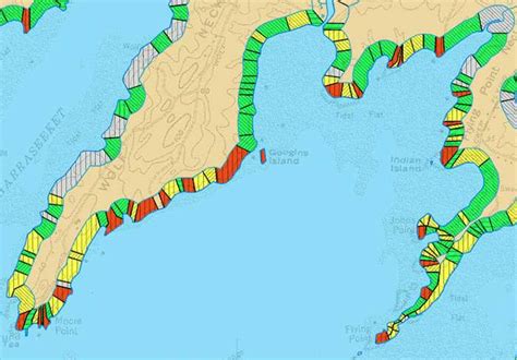 Maine Geological Survey Reading Coastal Bluffs Maps