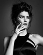 Damsel in Black - Isabeli Fontana plays seductress for the latest issue ...