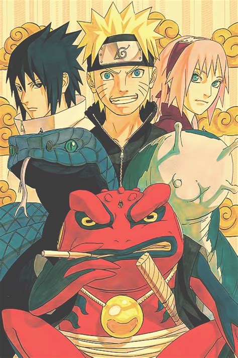 Team 7 Manga Naruto Anime Mangas Dessin Naruto