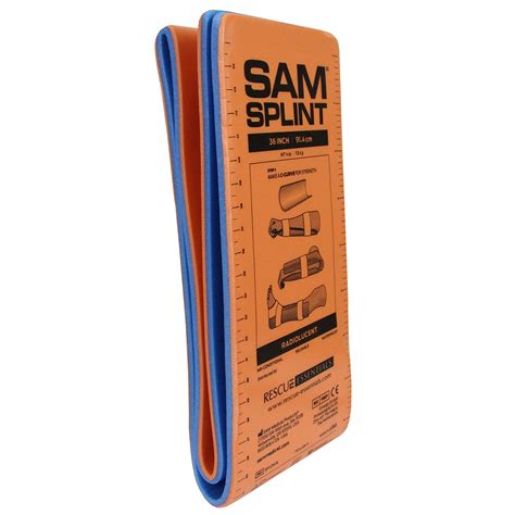 Mua Sam® Splint Combo Pack 2 Orangeblue 36 Splints And 2 Blue Cohesive