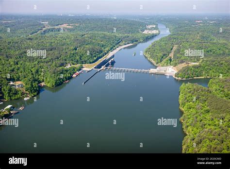 Alabama Tuscaloosa Black Warrior River Water Hi Res Stock Photography
