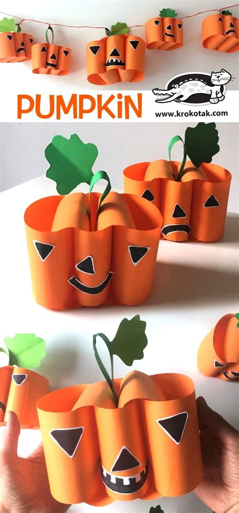 30 Fun Pumpkin Halloween Crafts For Kids This Tiny Blue House