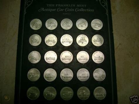 1968 &1969 Franklin Mint Antique Car Coins Series 1 & 2 | #20287230