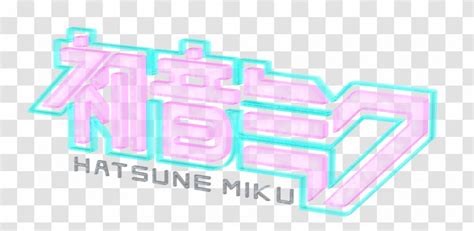 Logo Hatsune Miku Vocaloid Text Transparent Png