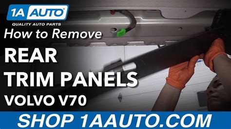 How To Remove Rear Trim Panels 2000 07 Volvo V70 1a Auto
