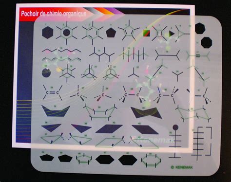 Organic Chemistry Stencil Drawing Template Stencils And Templates