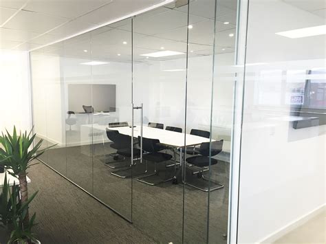Glass Partitioning At Mj Property Investments Uk Ltd London