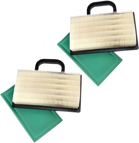 Hqrp 2 Pack Air Filter Prefilter For John Deere Gy21056 Miu11286