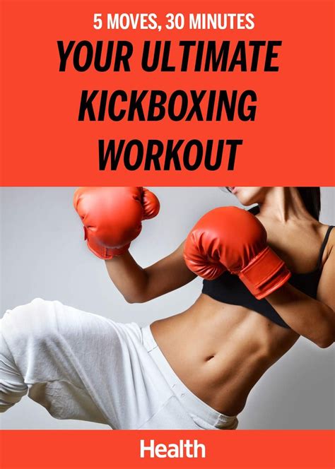 5 Moves 30 Minutes Your Ultimate Kickboxing Workout Kickboxing