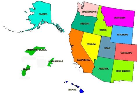West Region States And Capitals Quiz Quizizz