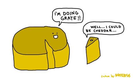 Cheesy jokes are for everyone and we promise no matter how tough you think you are, there are jokes that will make you crack. cheese puns | Tumblr | SO PUN-NY | Pinterest | Cheddar ...