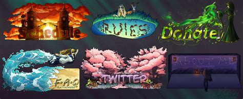 Twitch Panel Graphics By Platyadmirer On Submarine