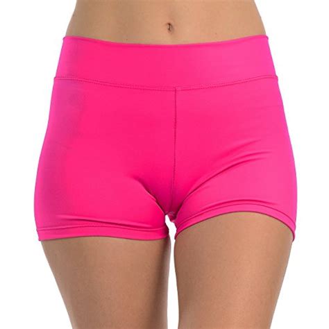 buy anza girls active wear dance booty shorts fuchsia medium 8 10 at