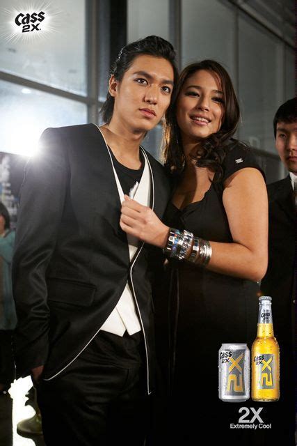 Lee Min Ho And Jessica Gomes For Cass 2x 2009 Oppas Dorama